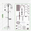 83 inch bird feeding station showing complete parts and components