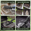 BBQ grill cleaning brush designed for removing grease for different bbq tools