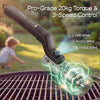 High power BBQ grill cleaner tool with torque and speed control features